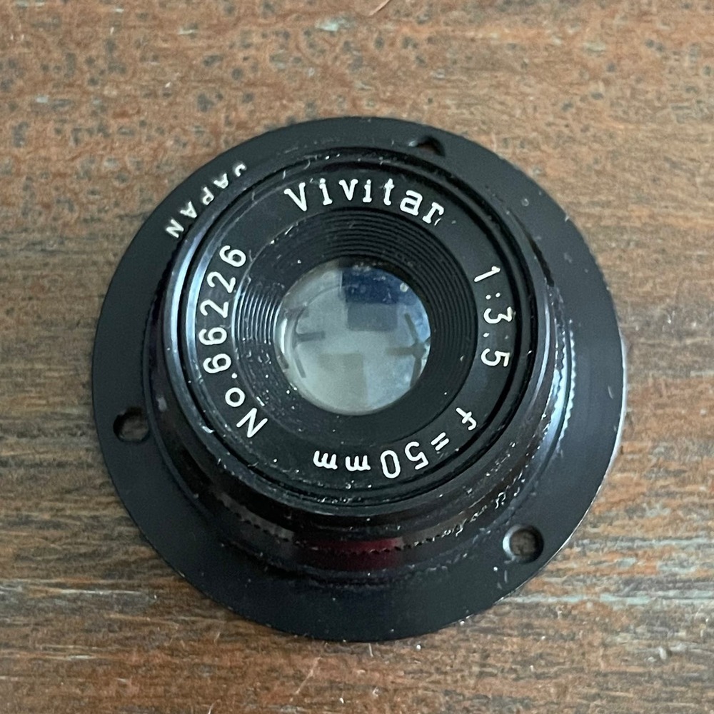 Vintage Vivitar Lens 1:3.5 f/50mm Made in Japan